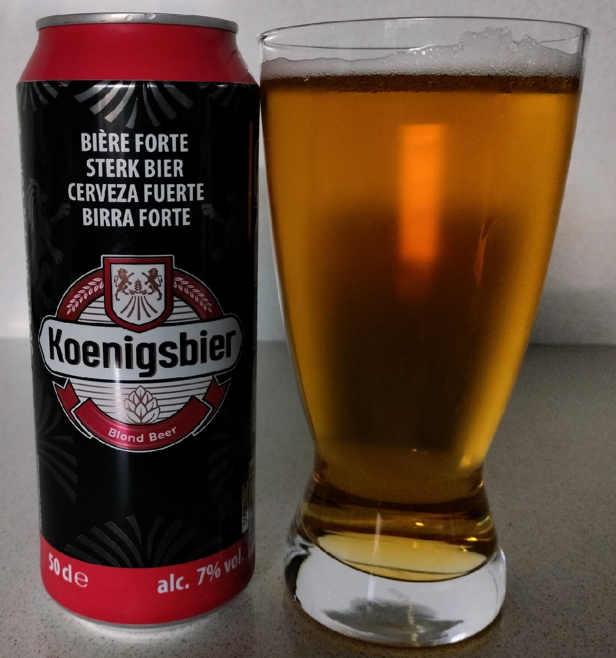 Koenigsbier Forte, France