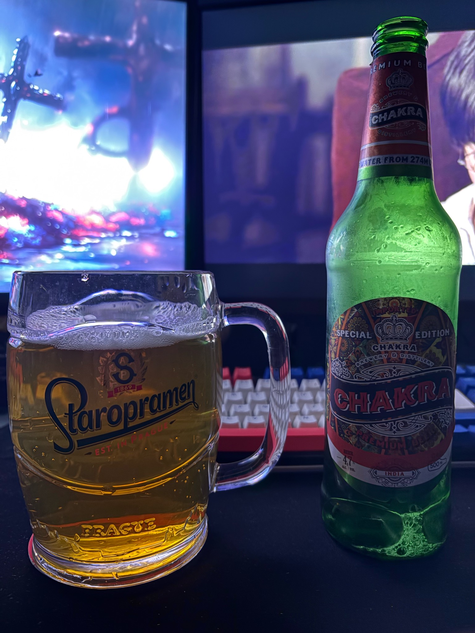 Chakra Premium Beer, India