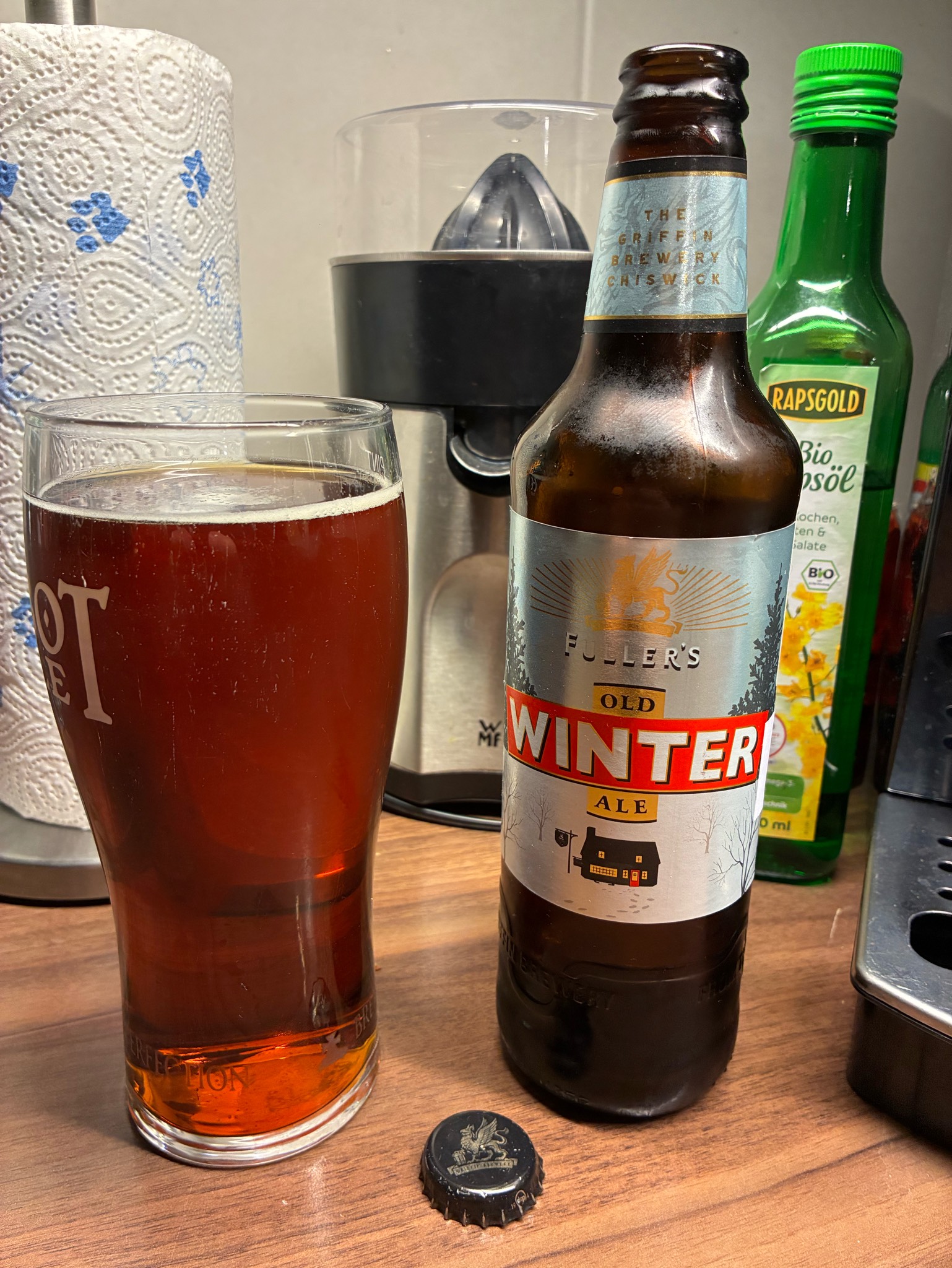 Old Winter Ale, Fuller's Griffin Brewery (Asahi Breweries)