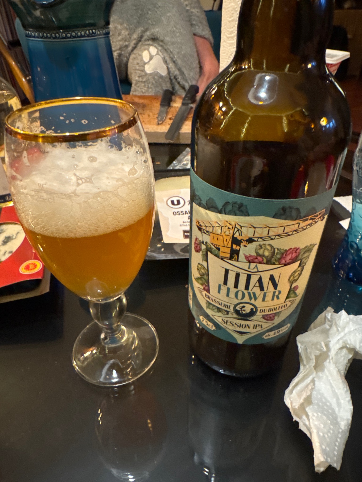La Titan flower, Brasserie Du Bouffay