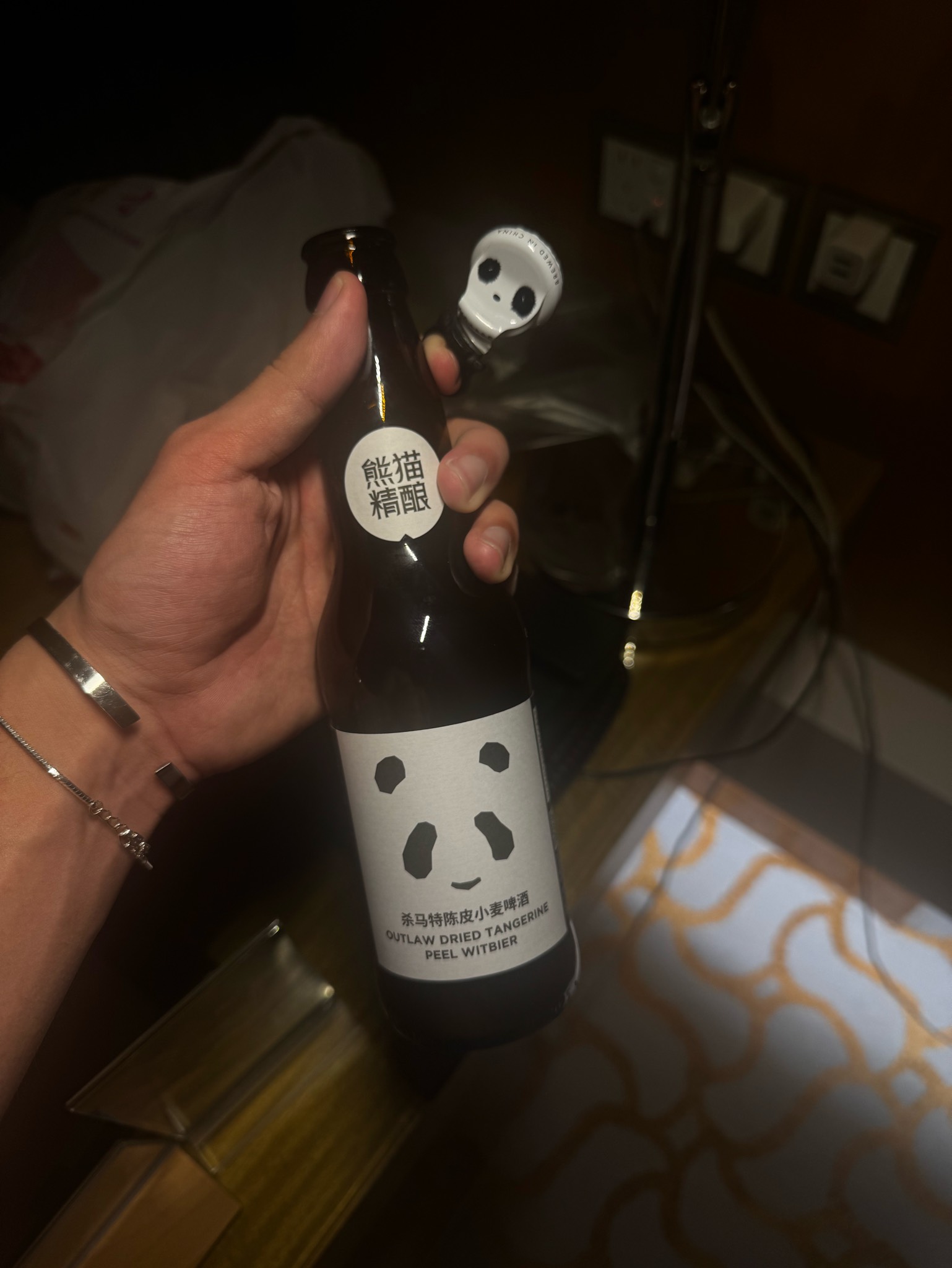 Outlaw Dried Tangerine Peel Witbier, Panda Brew