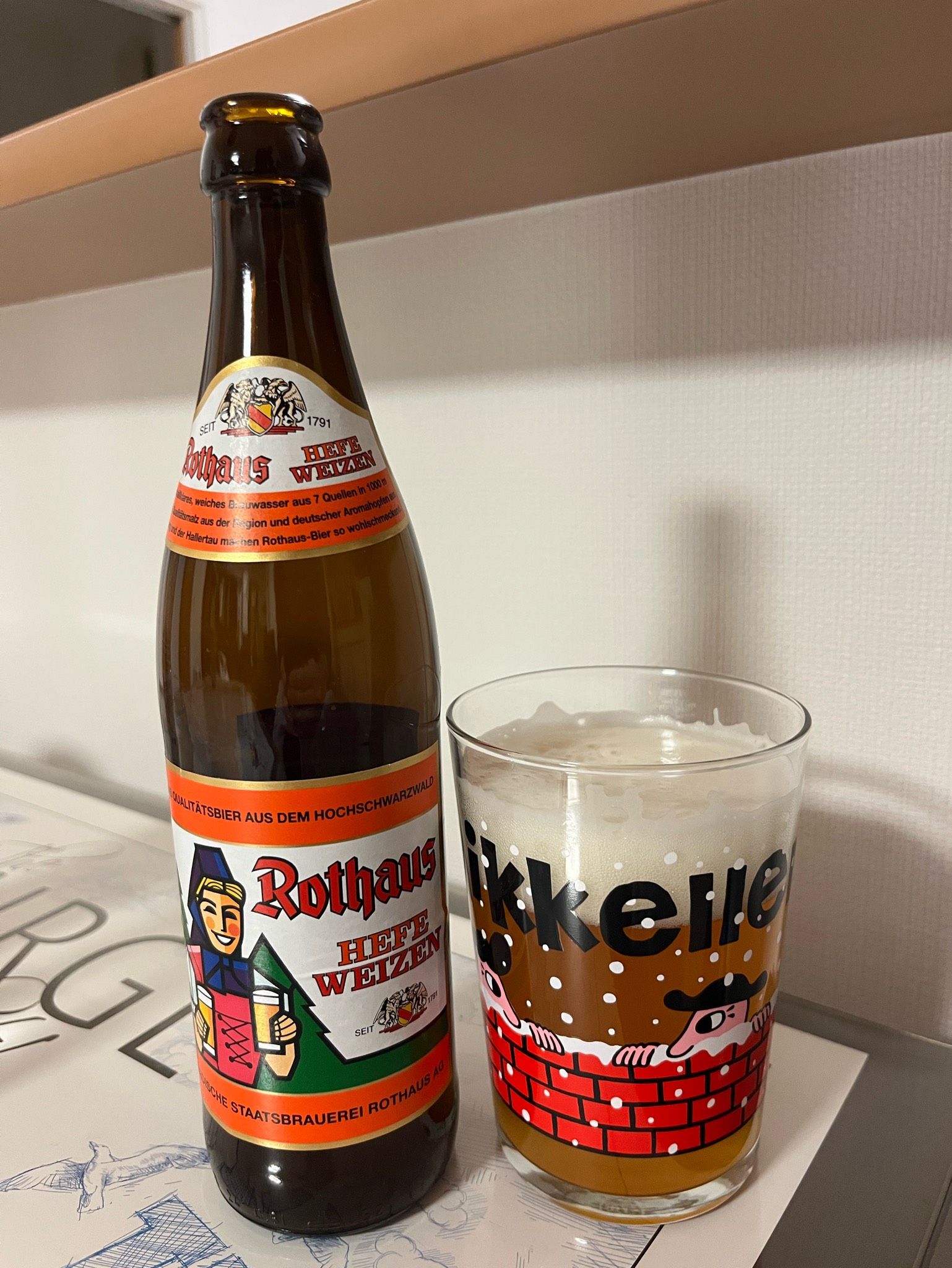 Rothaus Hefeweizen / Weizenzäpfle, Badische Staatsbrauerei Rothaus