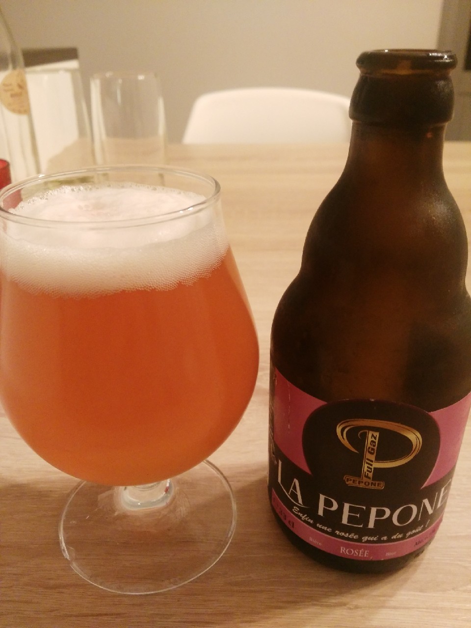 la pepone rosée, Brasserie des Plaines Meuse