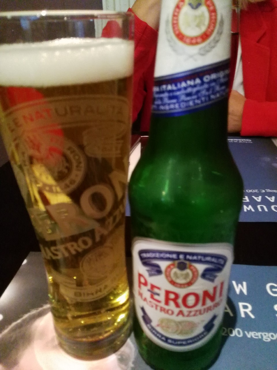 Peroni Nastro Azzurro, Birra Peroni (Asahi Breweries)