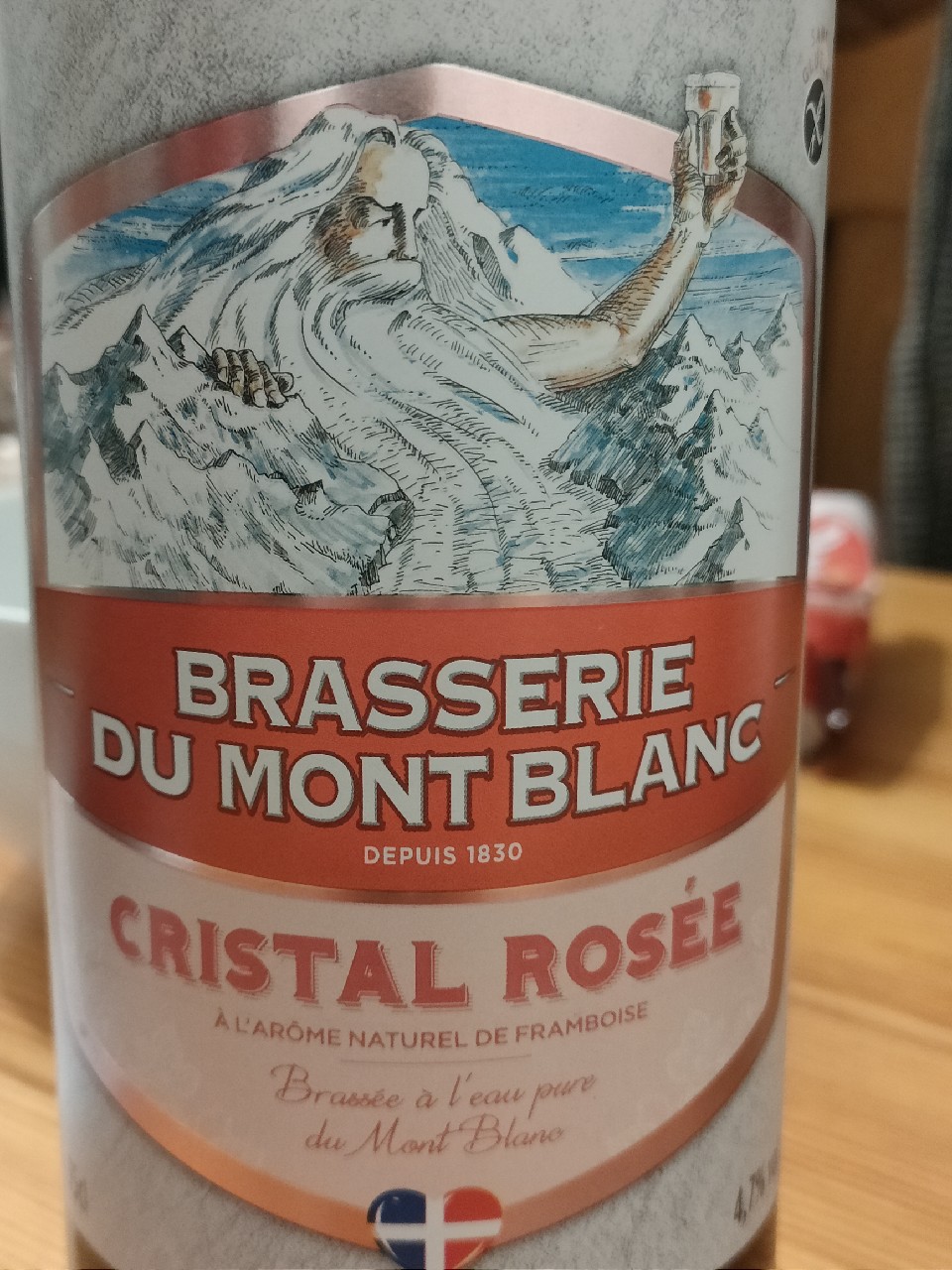 Cristal Rosée, Brasserie Du Mont Blanc