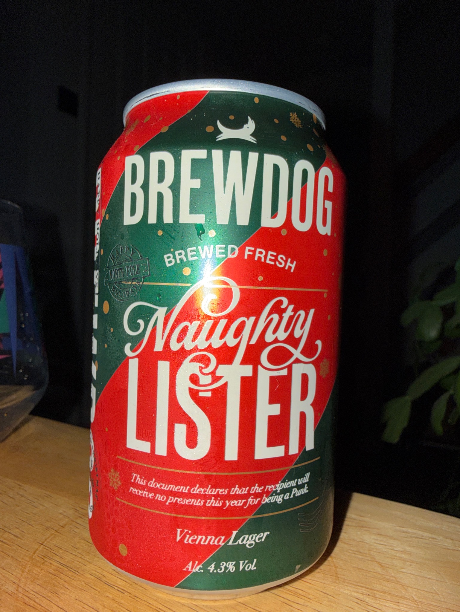 Naughty Lister, BrewDog