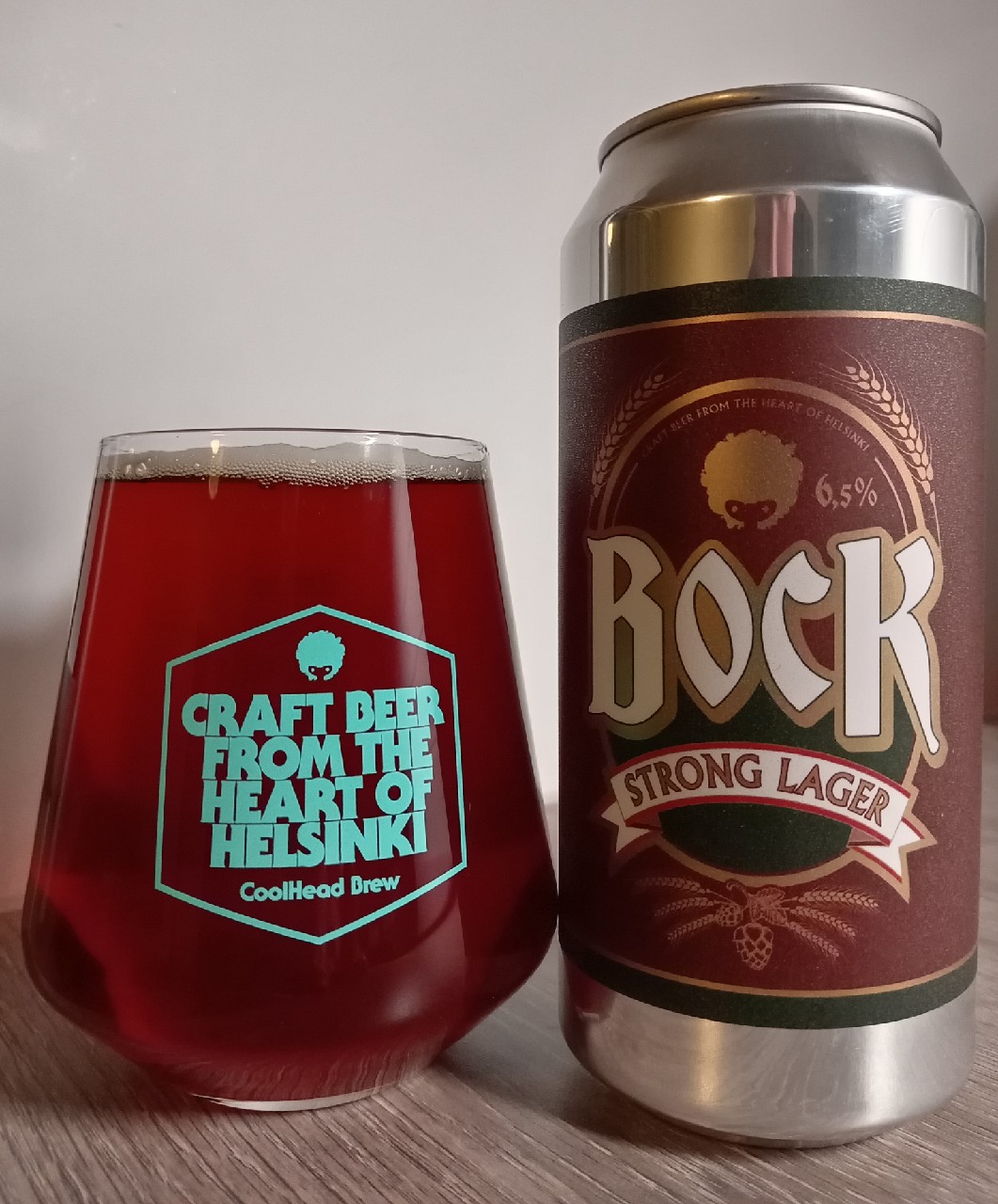 Bock Strong Lager, CoolHead Brew