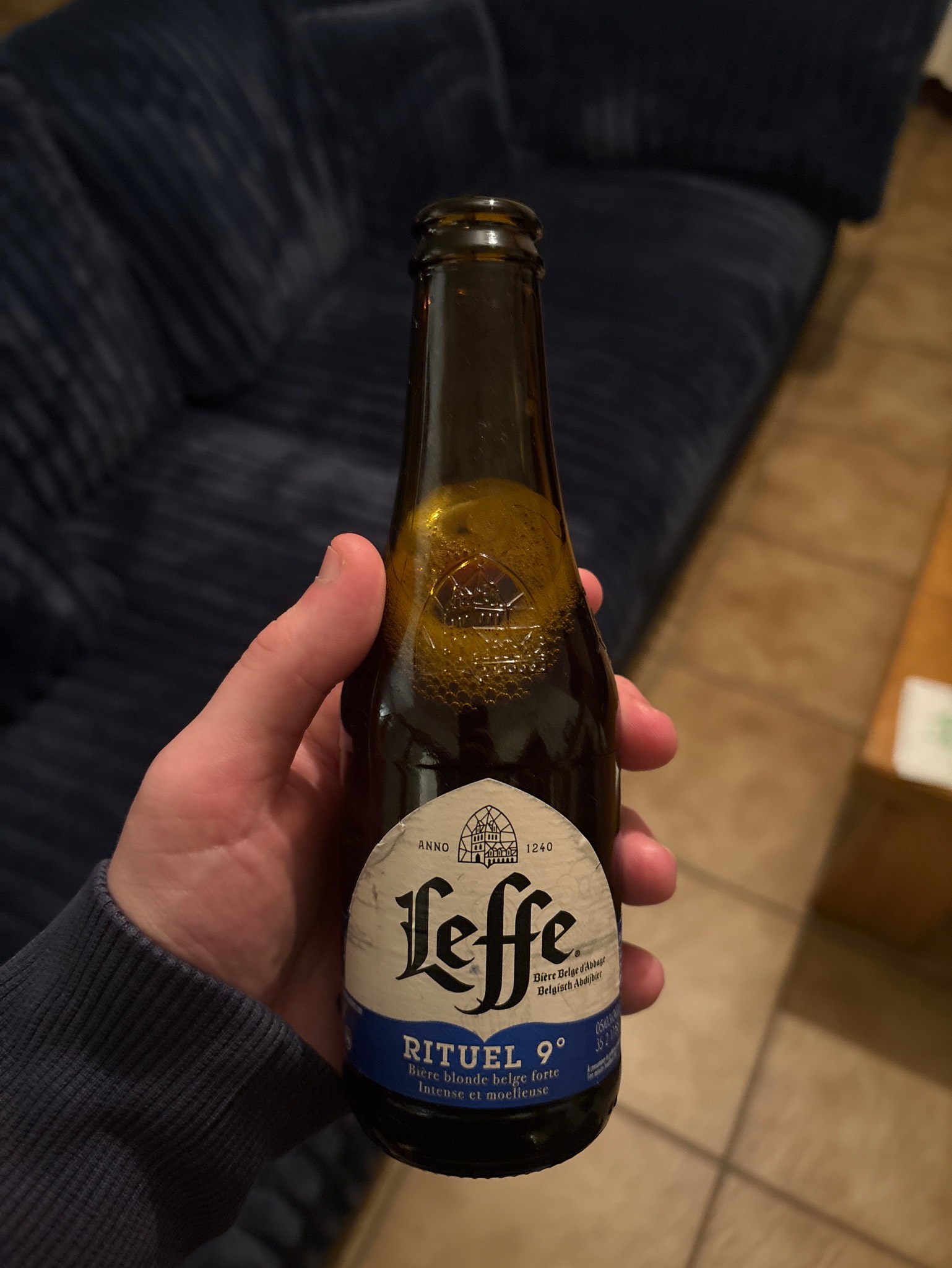 Leffe Rituel 9°, Abbaye de Leffe (AB InBev)