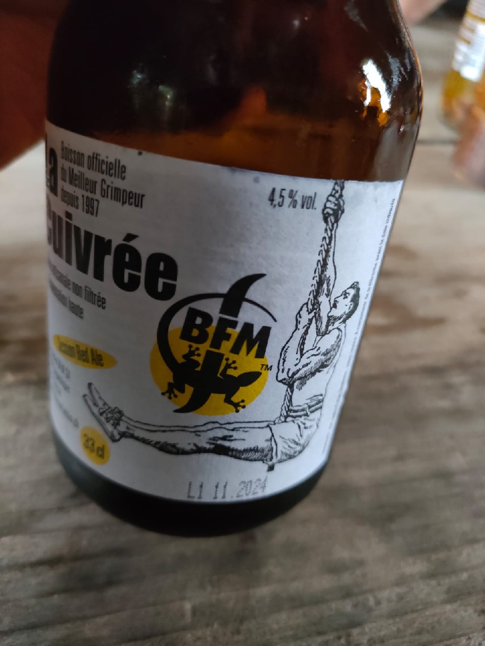 La Cuivrée, BFM (Brasserie des Franches-Montagnes)