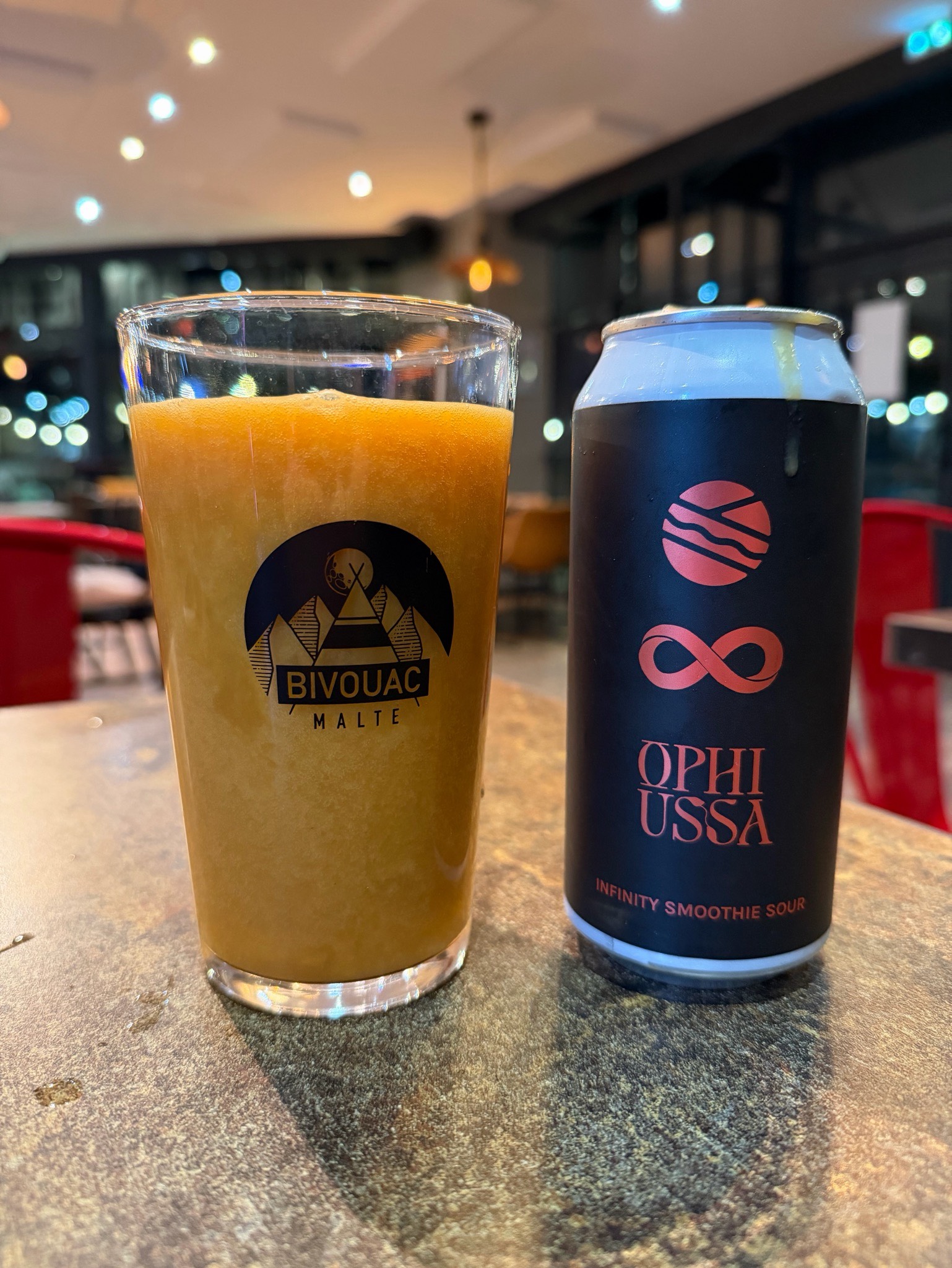 Infinity smoothie sour, Pomona Island Brew Co