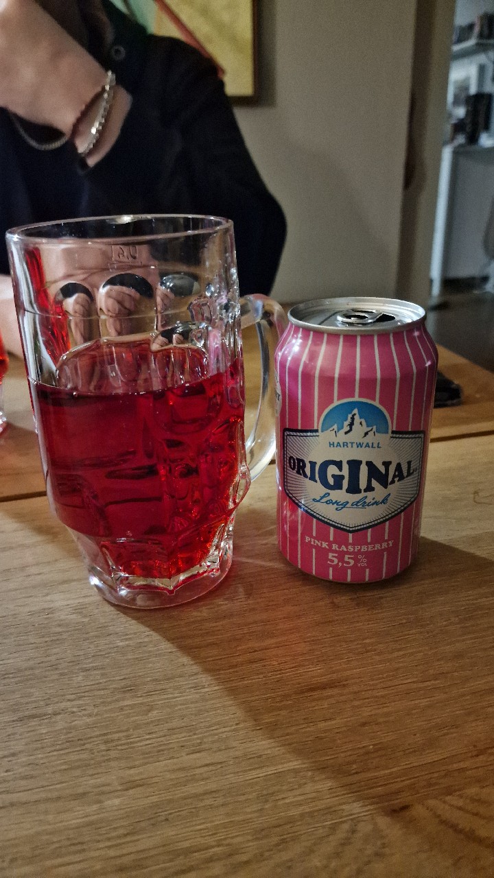 Original Long Drink Pink Raspberry, Finland