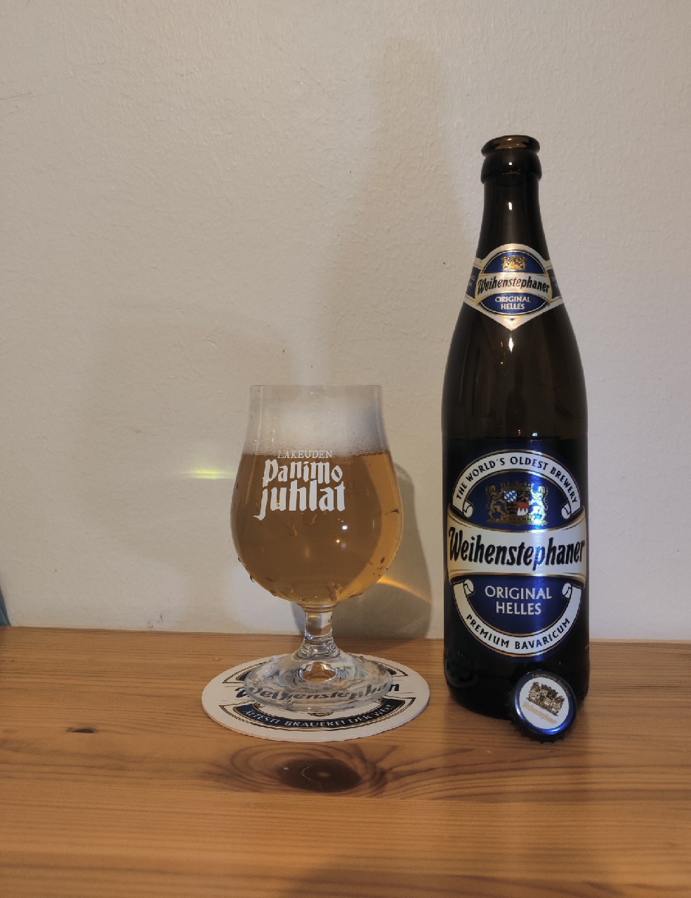 Weihenstephaner Original Helles, Bayerische Staatsbrauerei Weihenstephan