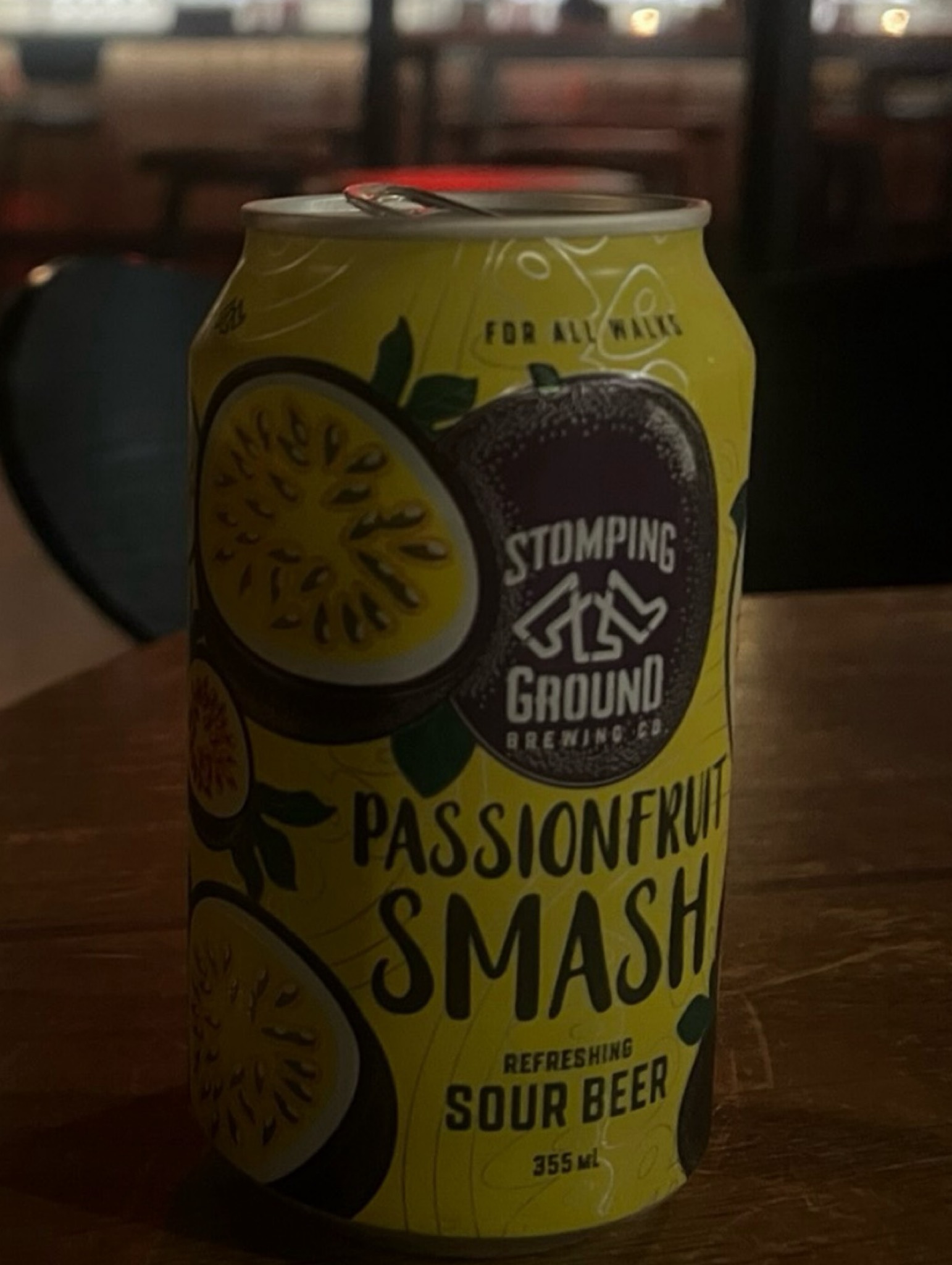 stomping ground passionfruit smash, Stomping Ground