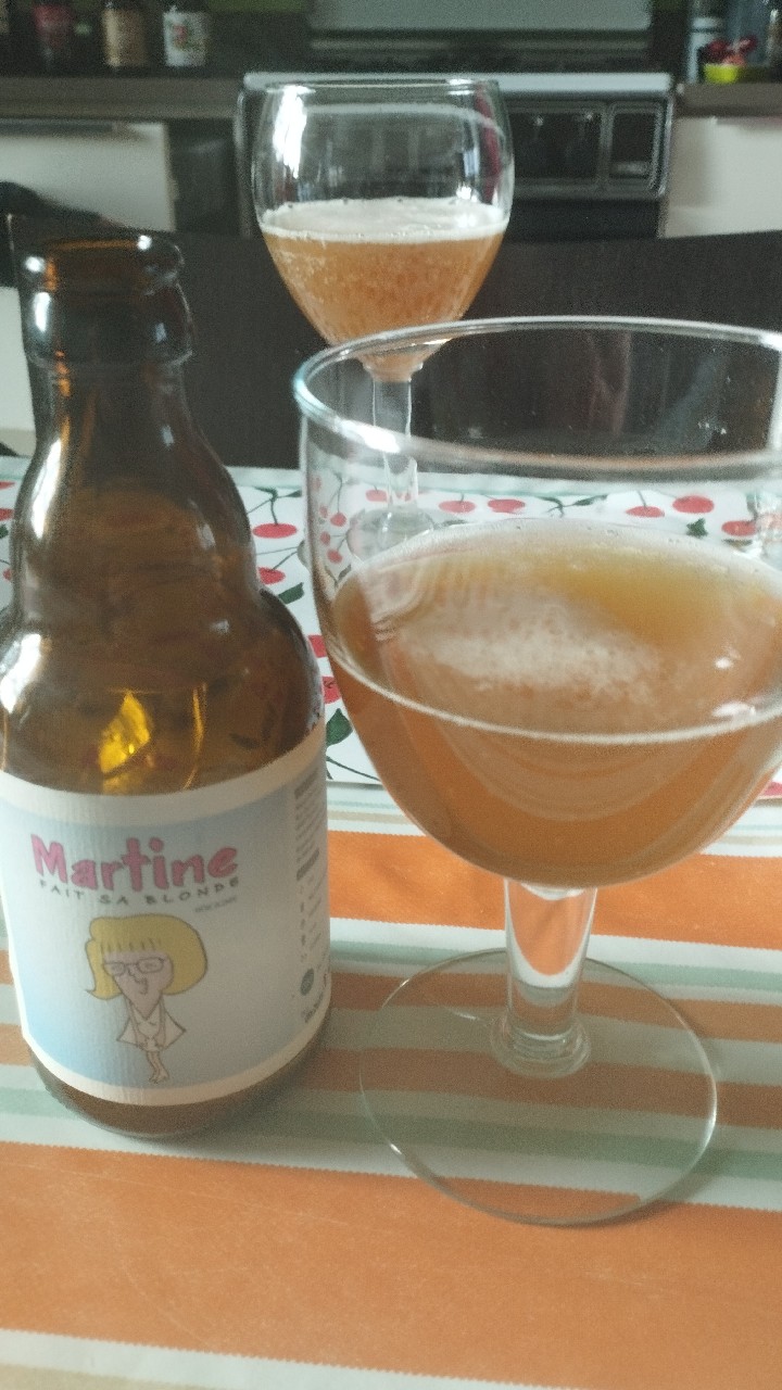 Martine Fait Sa Blonde, Mickrobrasserie de Halinsart