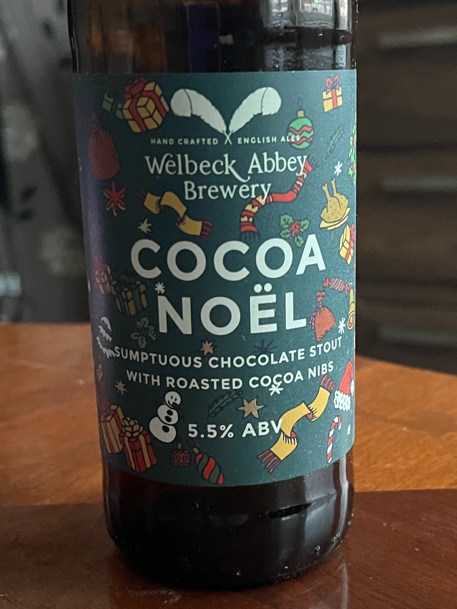 Cocoa Noël, Welbeck Abbey Brewery