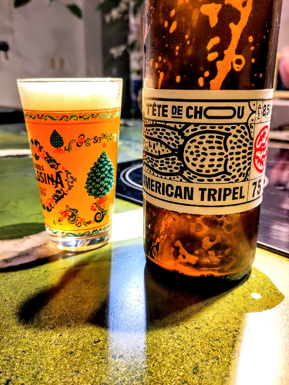 Tête De Chou American Tripel, Brasserie De La Tête De Chou