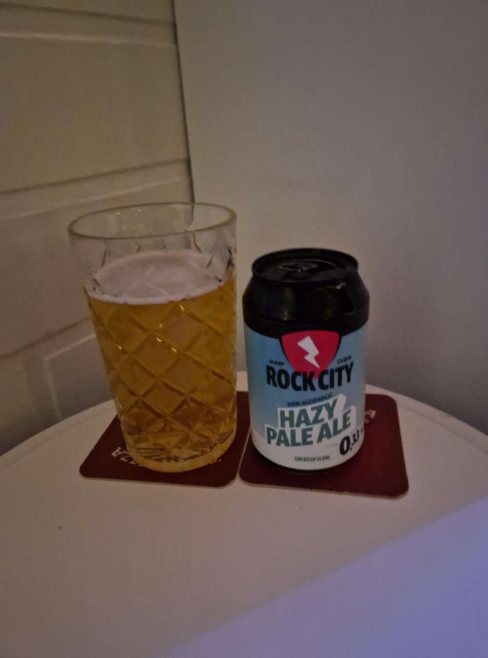 Hazy Pale Ale, Rock City Brewing