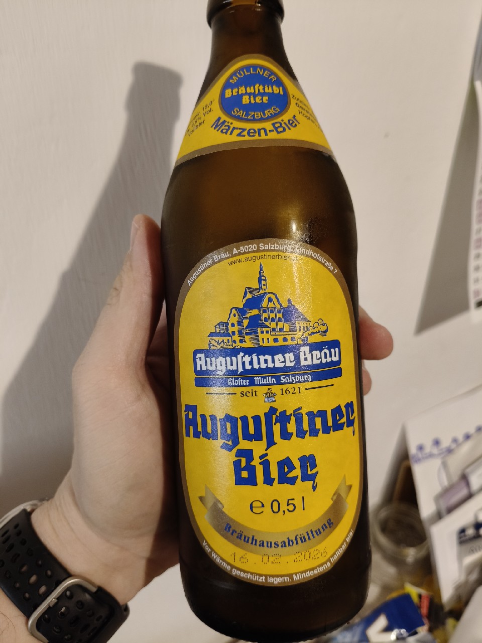 Bräustübl Bier, Augustiner Bräu Kloster Mülln Salzburg