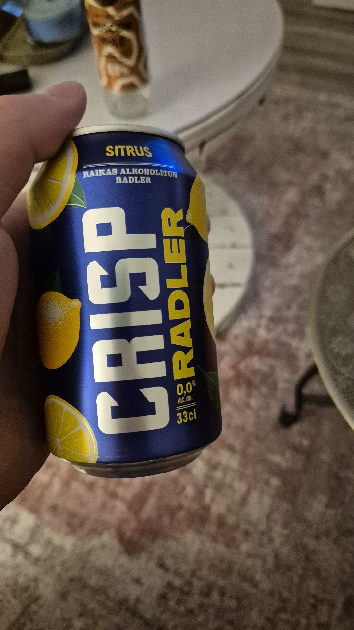 Crisp Radler Sitrus, Finland