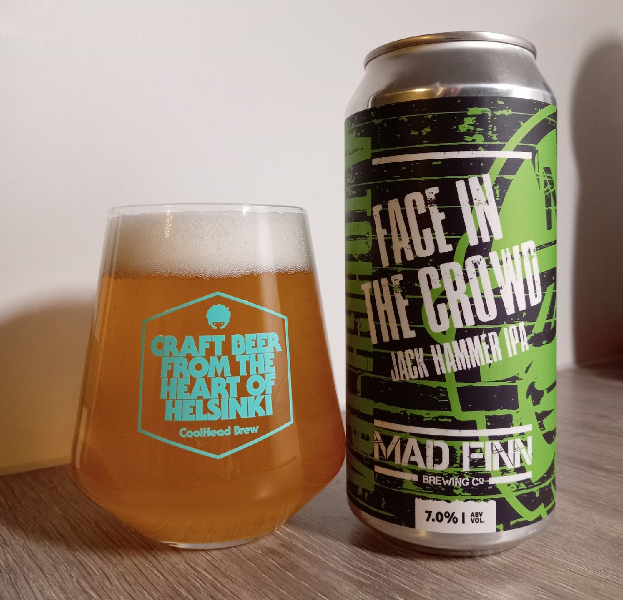 Face in the Crowd Jack Hammer IPA, Finland