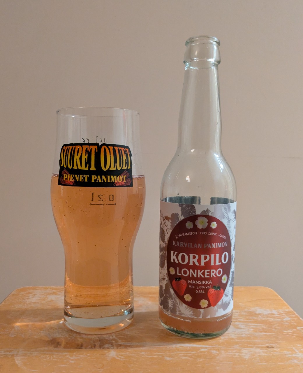 Korpilo Mansikka, Finland