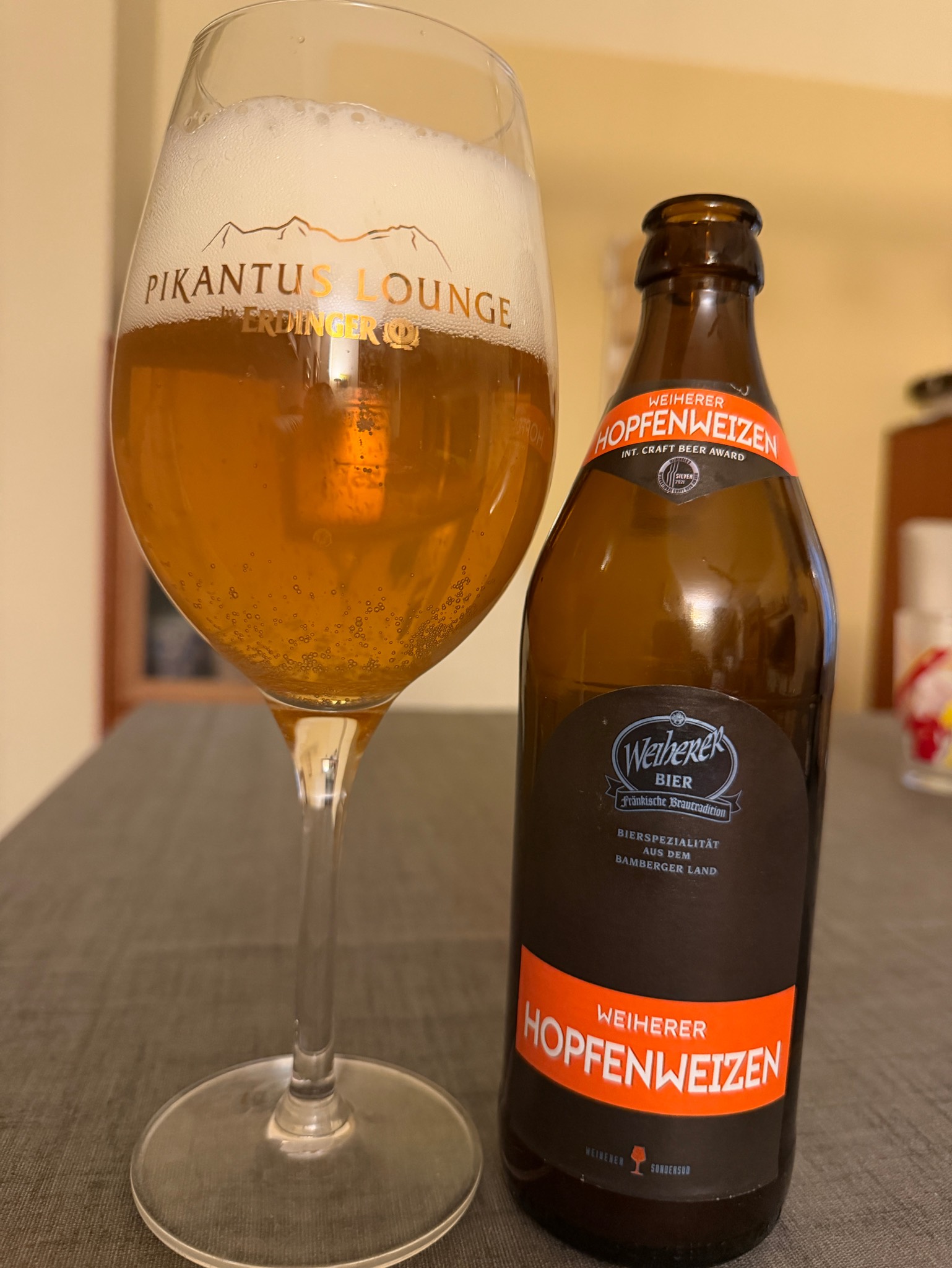 Weiherer Hopfenweizen, Brauerei-Gasthof Kundmüller
