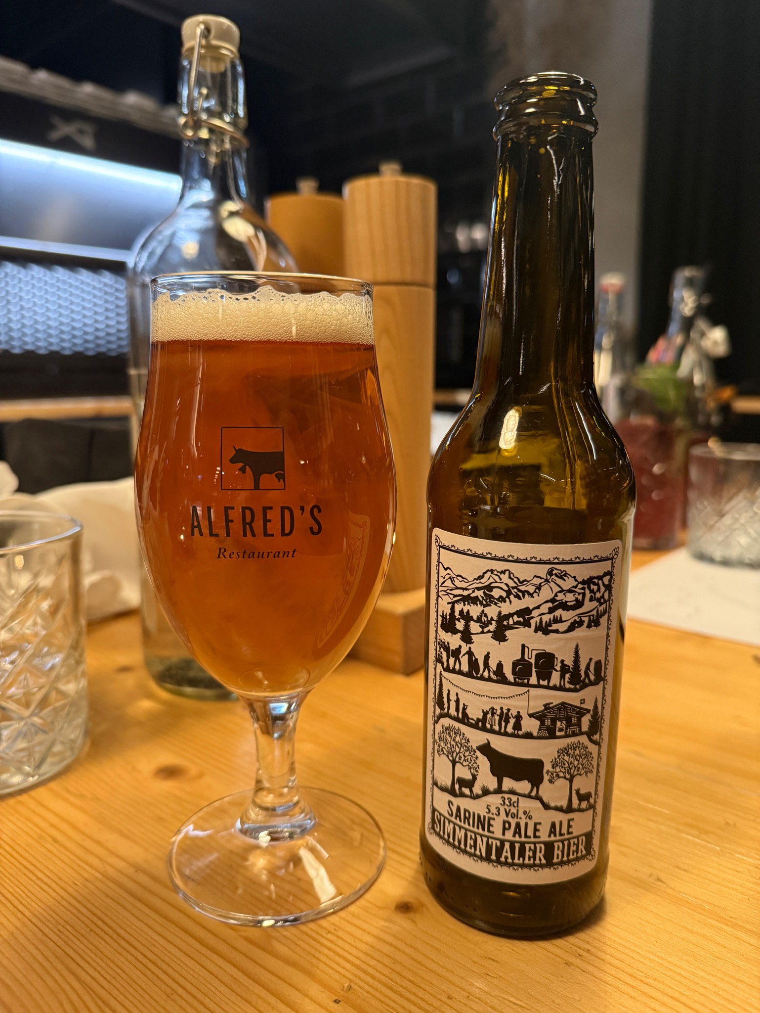 Sarine Pale Ale, Simmentaler Braumanufaktur GmbH