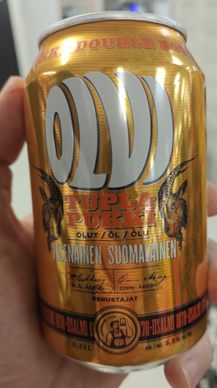 Olvi Tuplapukki 8.5%, Finland