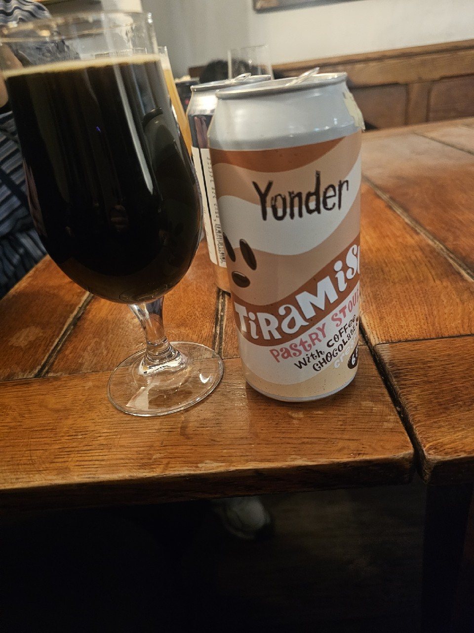 Tiramisu Pastry Stout with Coffee and Chocolate, Yonder Brewing