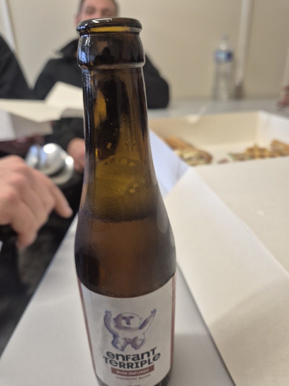 Enfant Terriple Quadrupel Blond Rhum Infused, Belgium