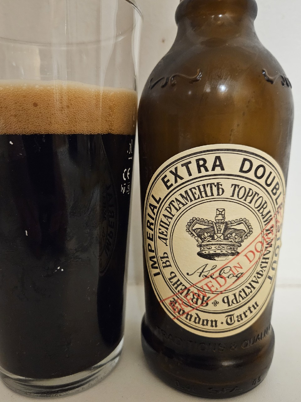 Imperial Extra Double Stout, Estonia