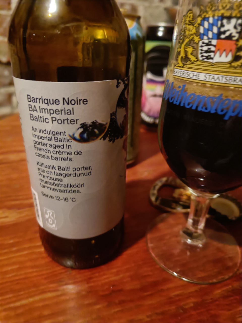 Barrique Noire (Cellar Series), Estonia