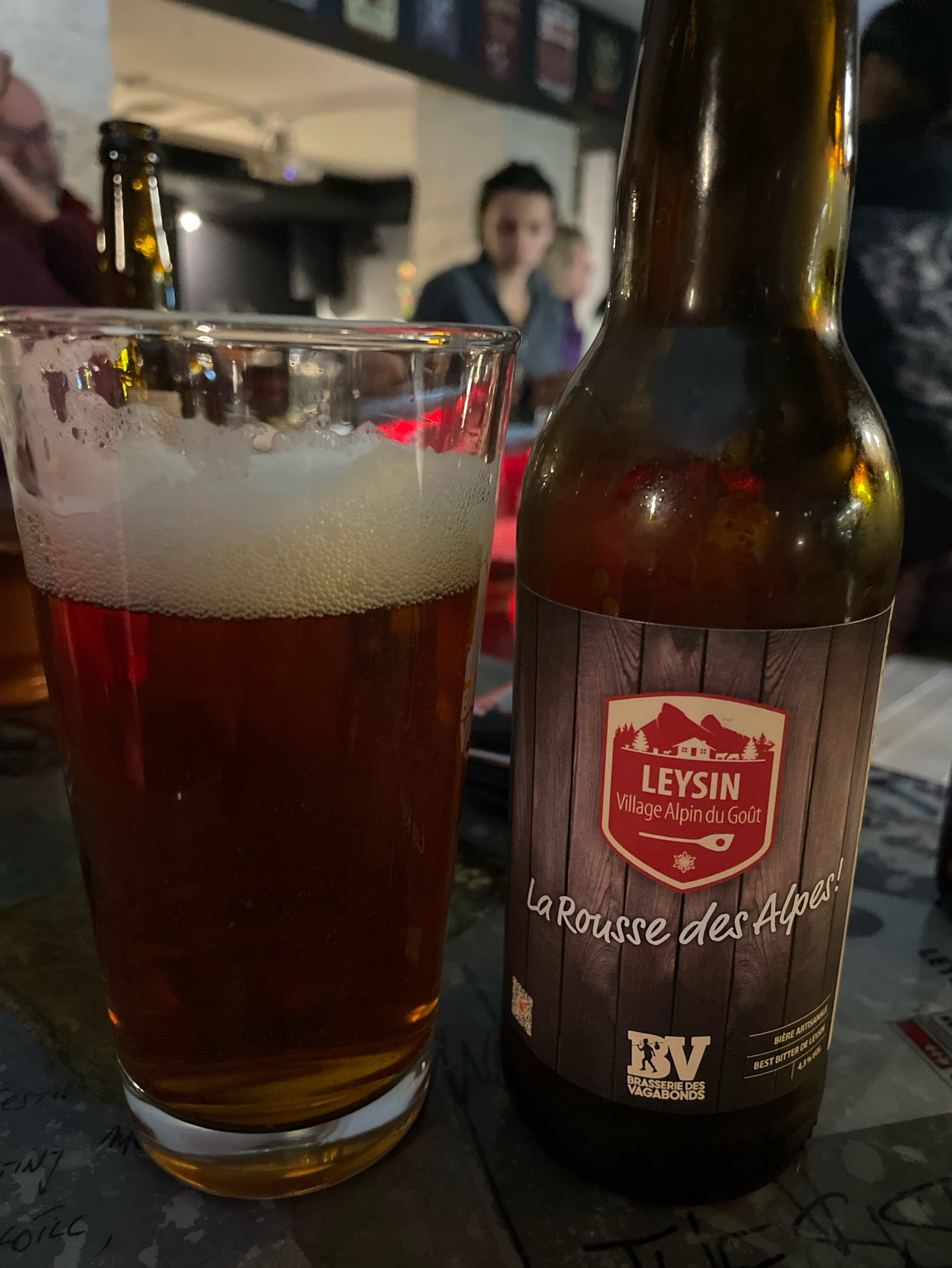 La rousse des alpes, Switzerland