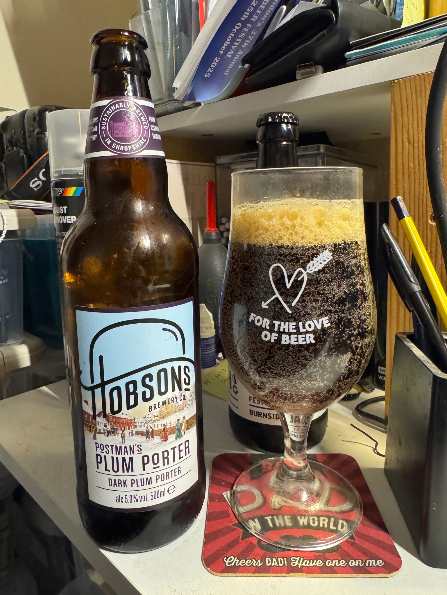 Postmans Plum Porter, Hobsons Brewery