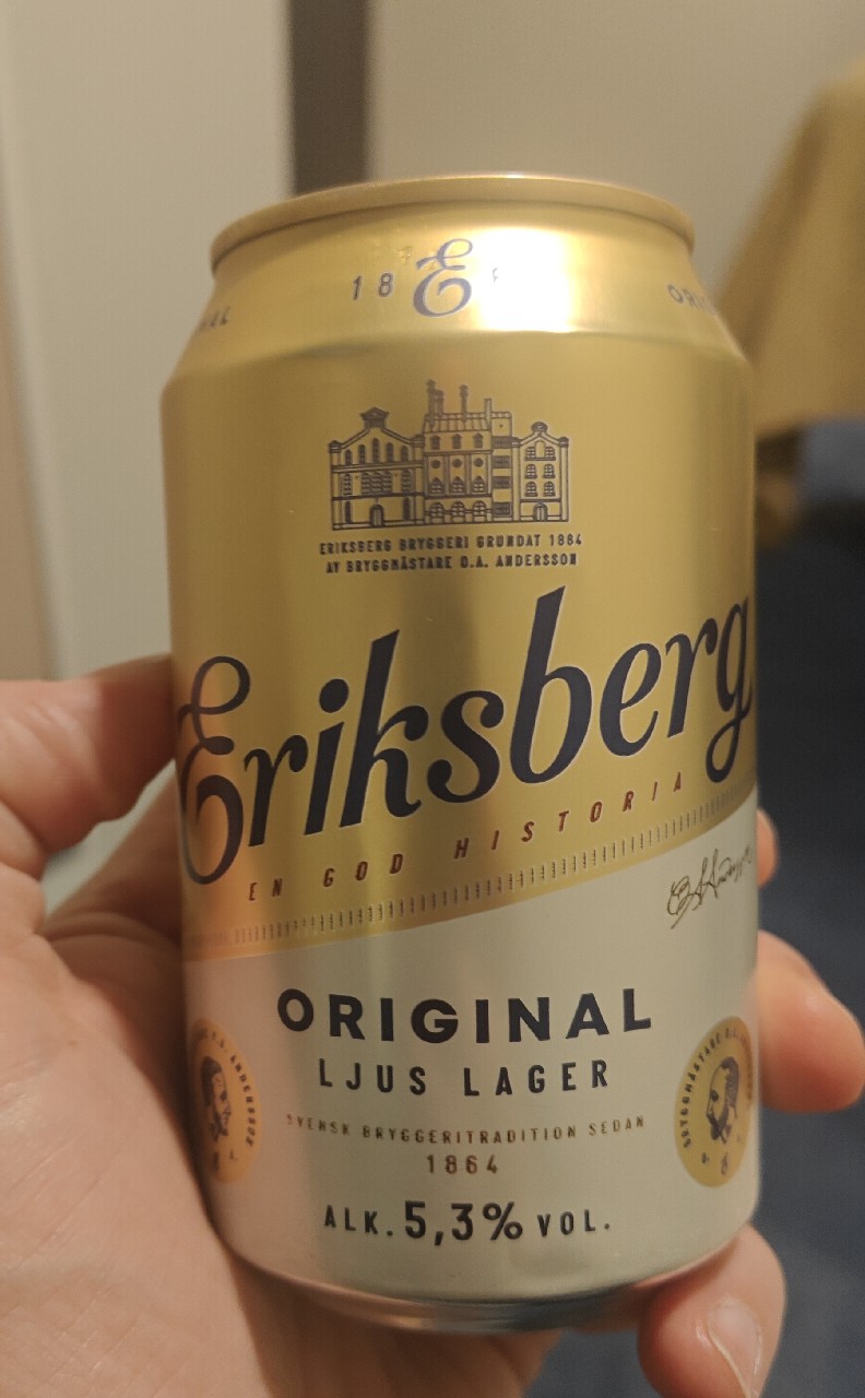 Eriksberg Original 5.3%, Sweden