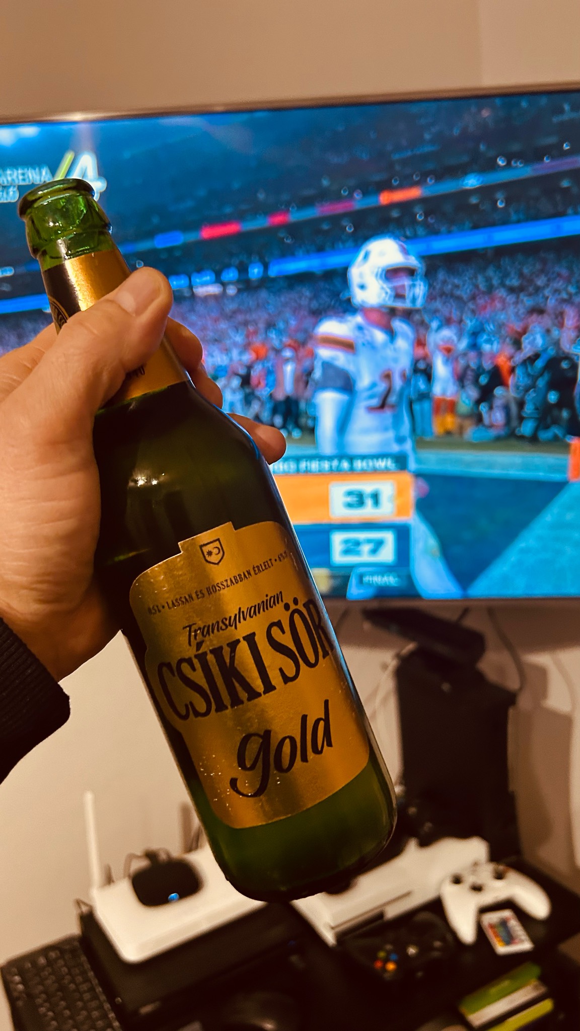 Transylvanian Csiki sör gold, Lasan