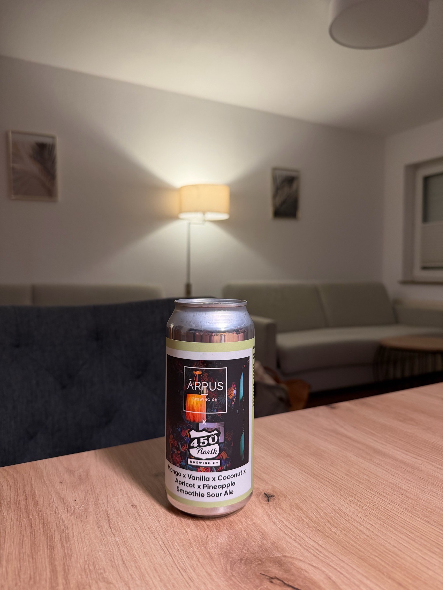 Mango x Vanilla x Coconut x Apricot x Pineapple Smoothie Sour Ale (Collab 450 North), Latvia