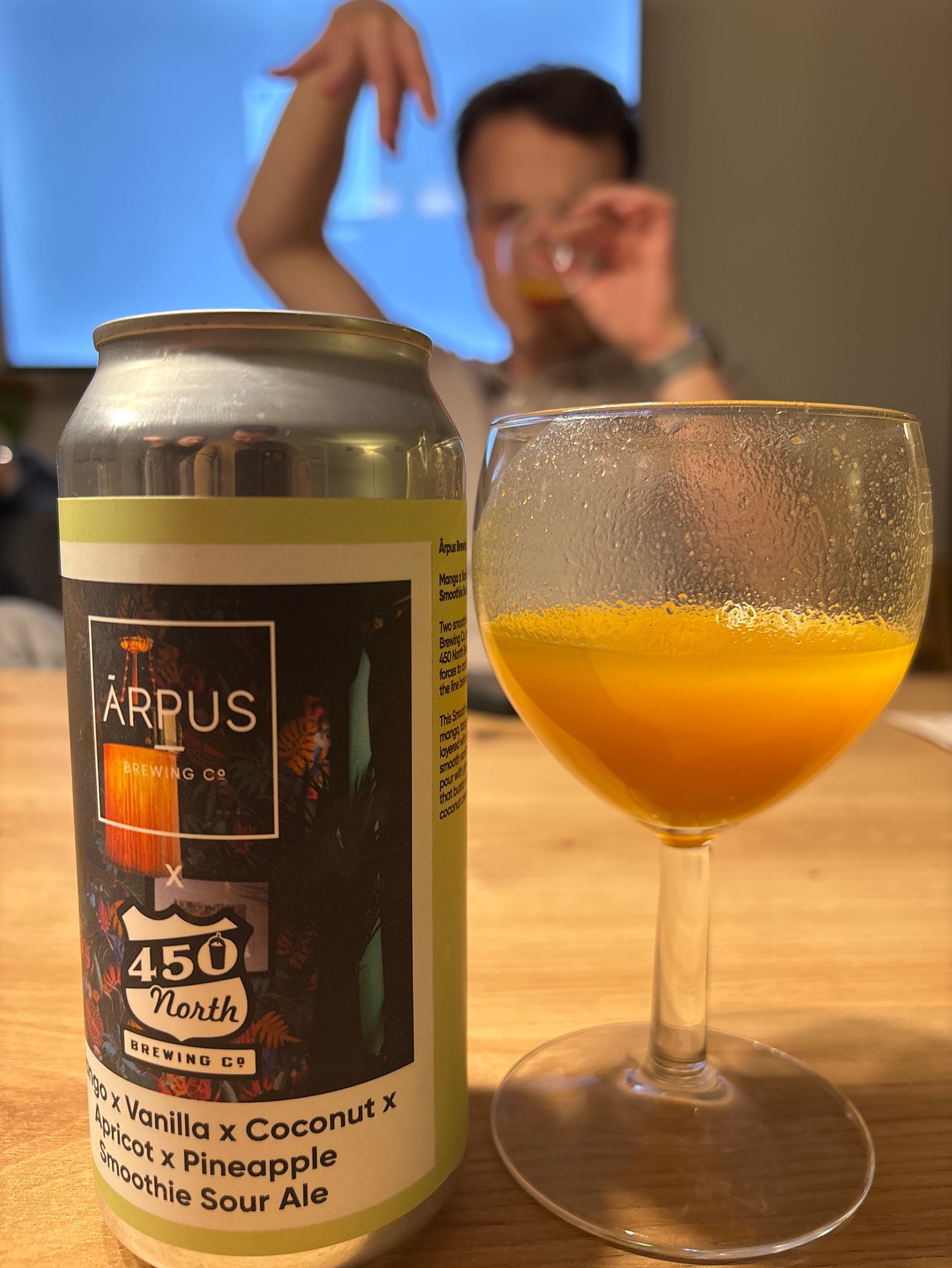 Mango x Vanilla x Coconut x Apricot x Pineapple Smoothie Sour Ale (Collab 450 North), Latvia
