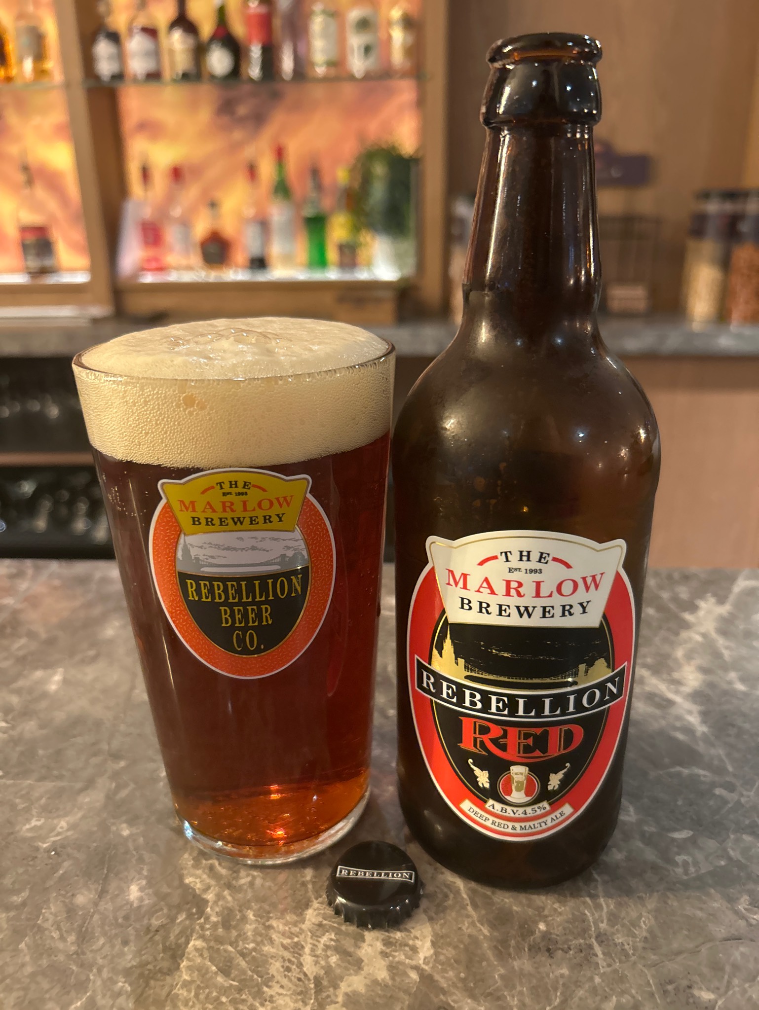 Rebellion Red, Rebellion Beer