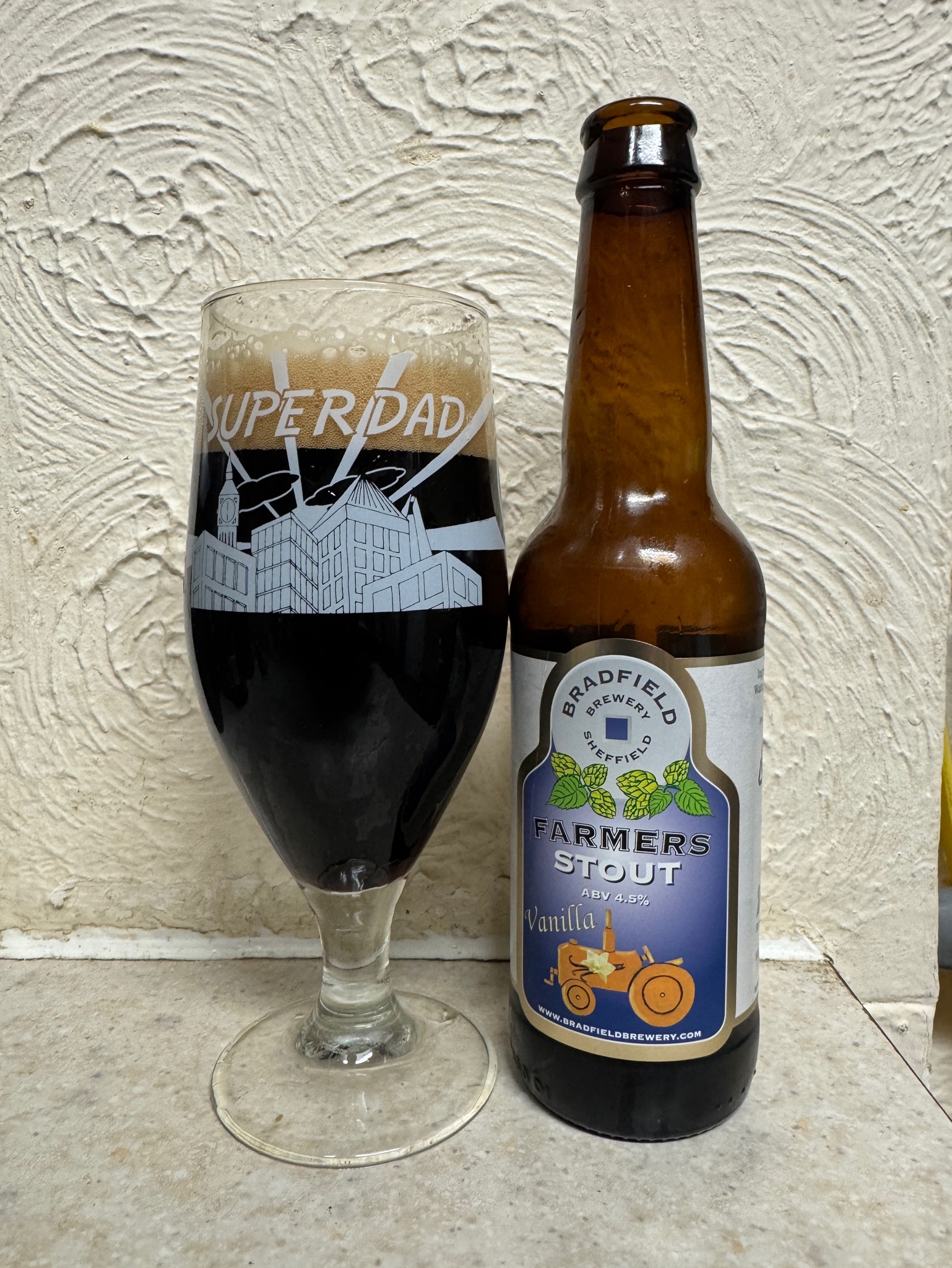 Farmers Stout - Vanilla, Bradfield Brewer