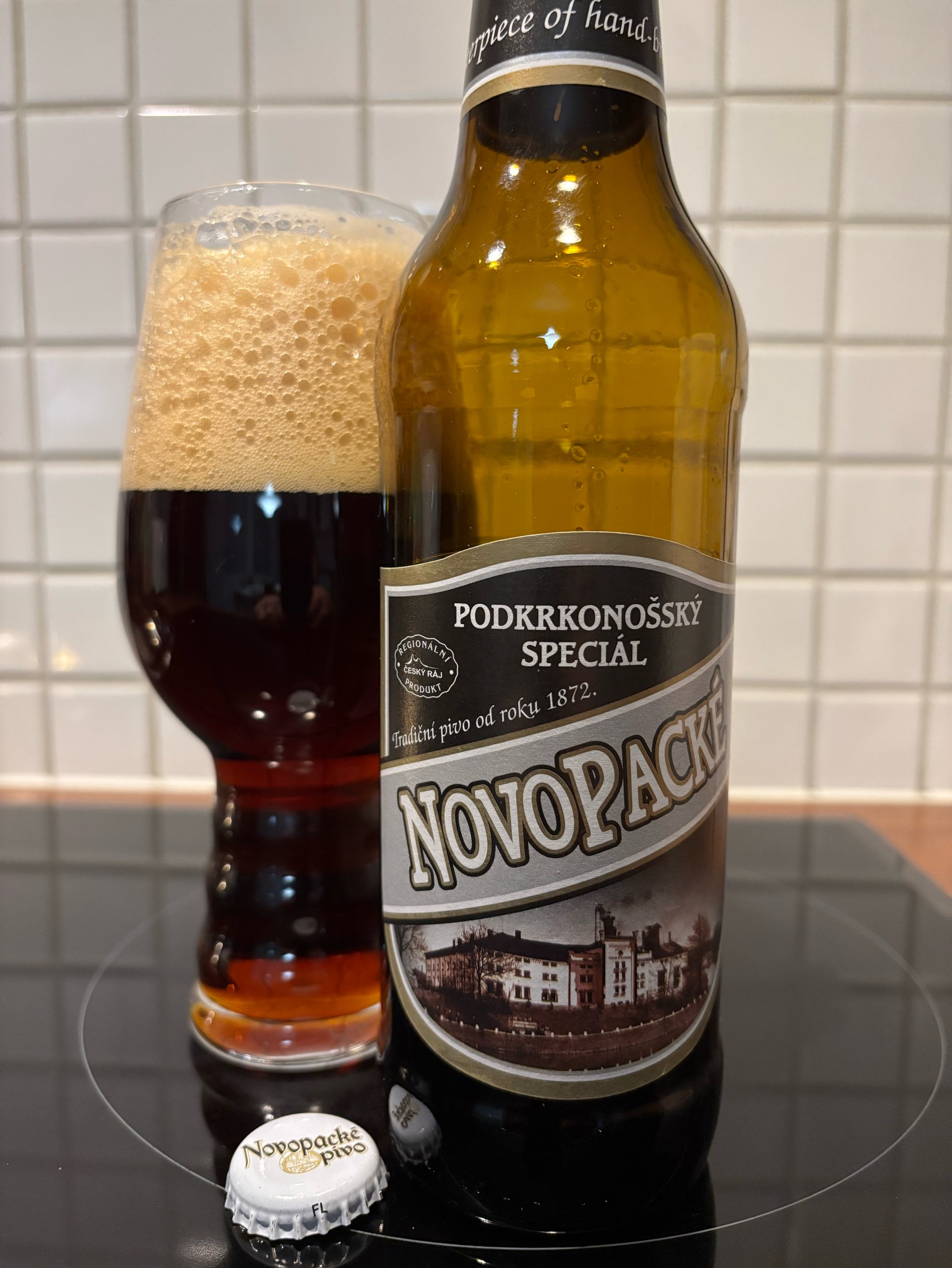 Novopacké Pivo Podkrkonošský Speciál Tmavý, Pivovar Nová Paka