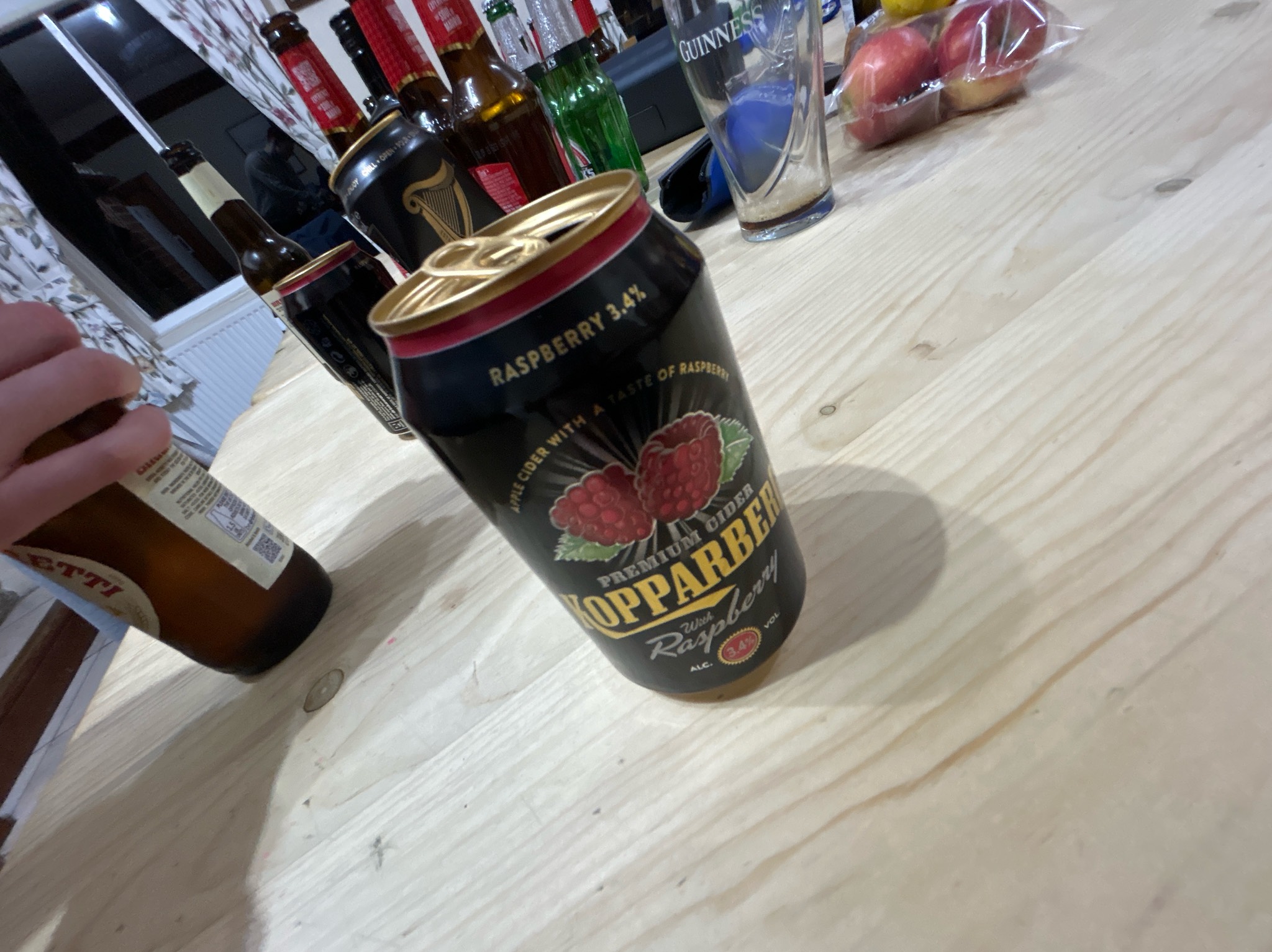Kopparberg With Raspberry, Sweden