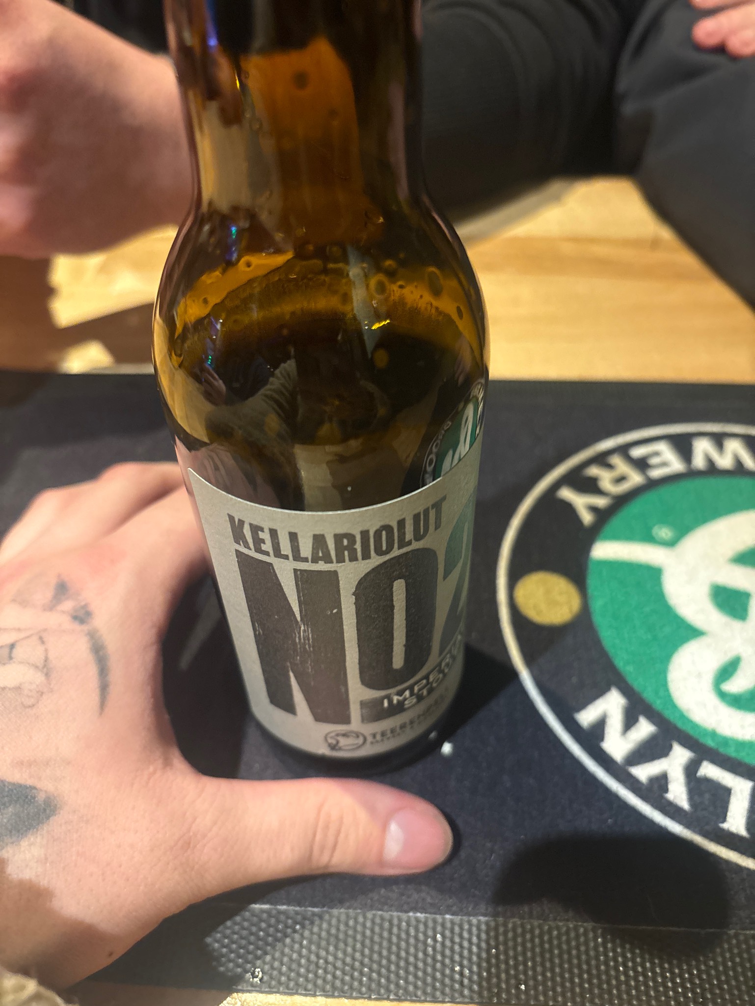 Kellariolut No 2 Imperial Stout, Teerenpeli Panimo & Tislaamo