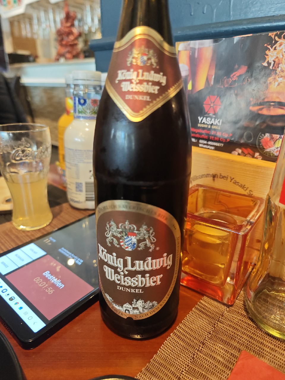 König Ludwig Weissbier Dunkel, König Ludwig Schlossbrauerei Kaltenberg (Warsteiner)