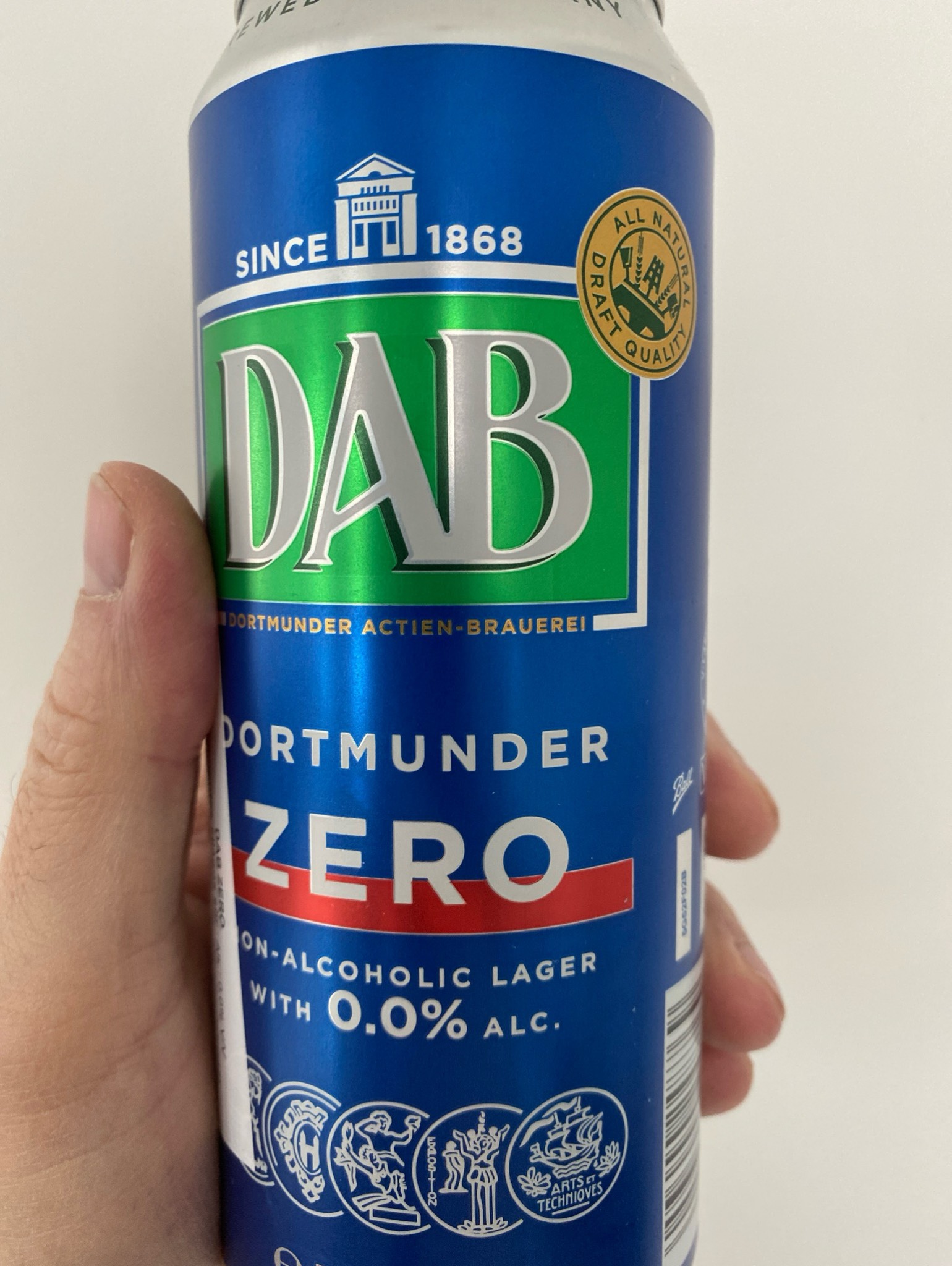 Dab Dortmunder Zero, Dortmunder Actien-Brauerei (Oetker Group) | DAB