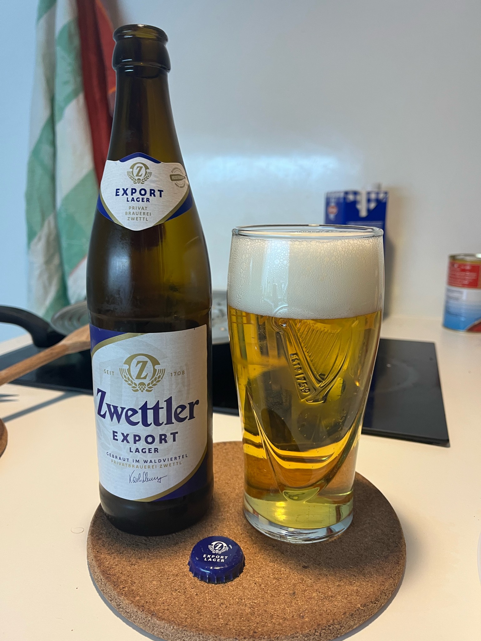 Zwettler Export Lager, Privatbrauerei Zwettl Karl Schwarz