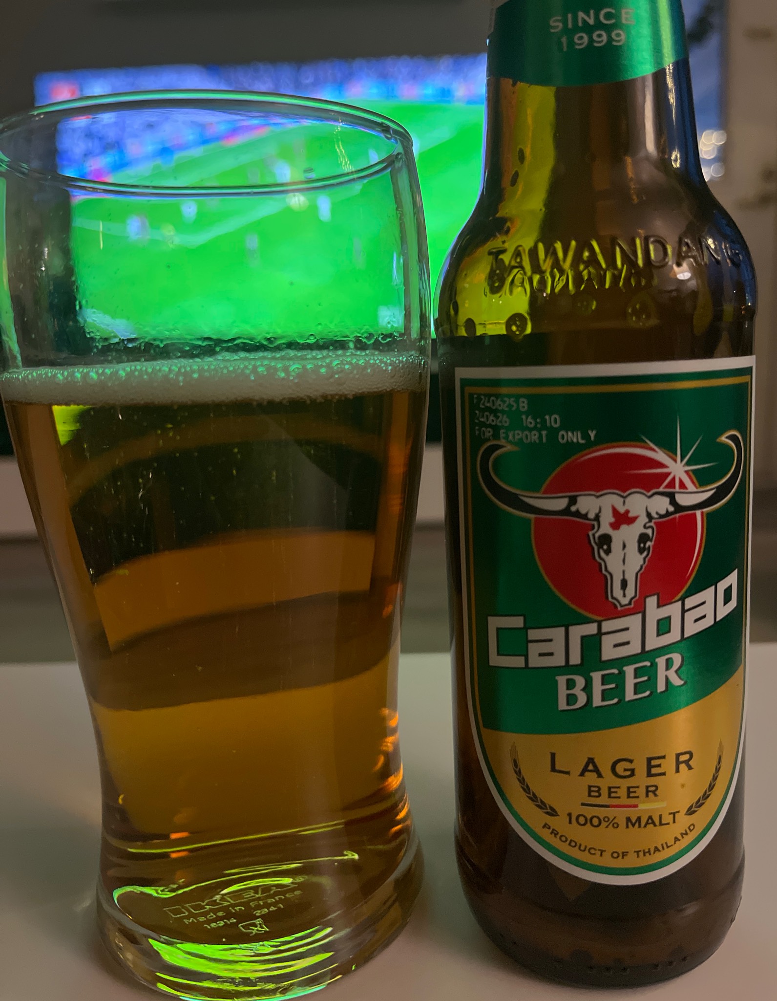 Carabao Lager Beer, Tawandang German Brewery