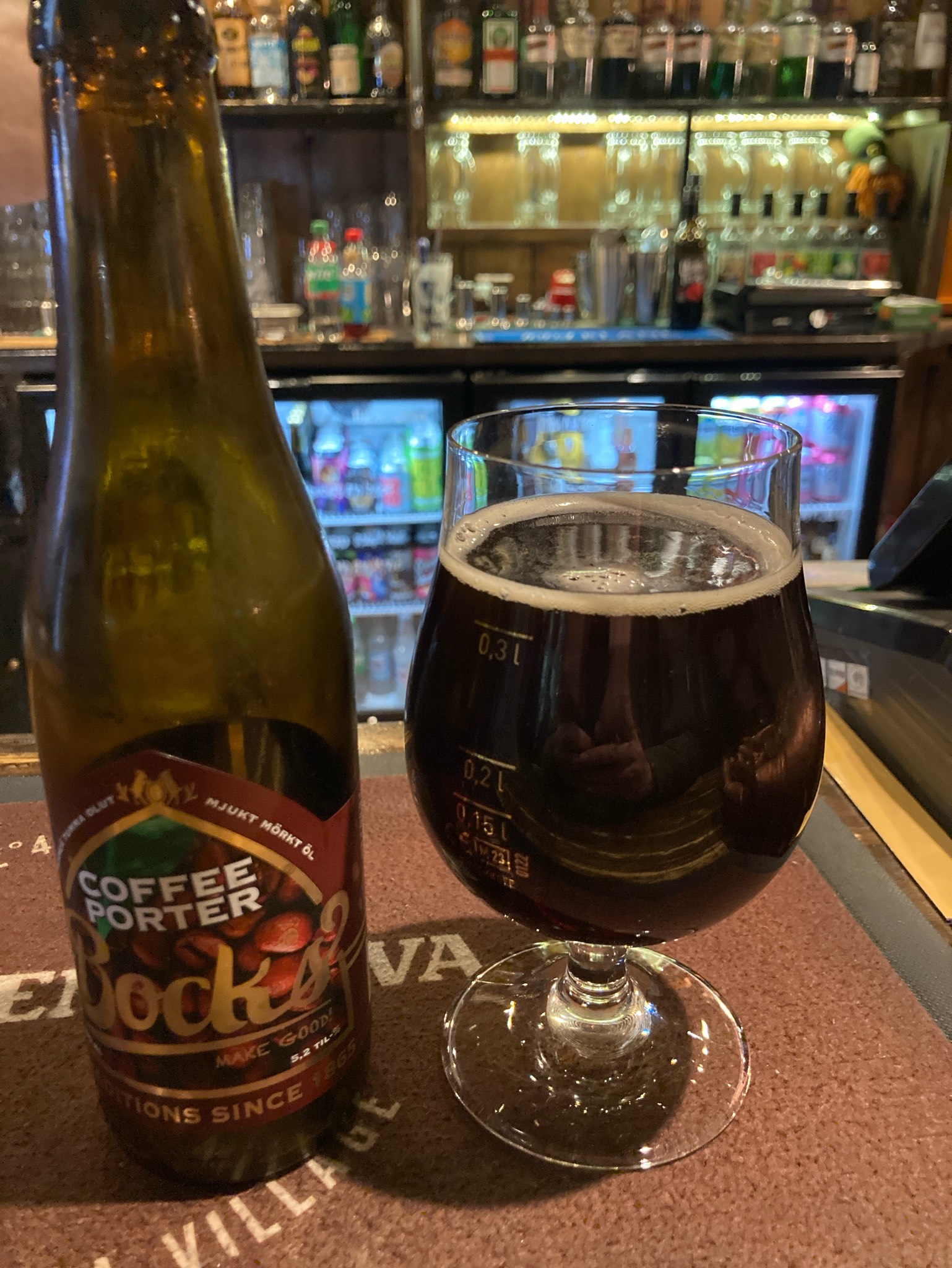 Wasa Coffee Porter, Bock's Corner Brewery