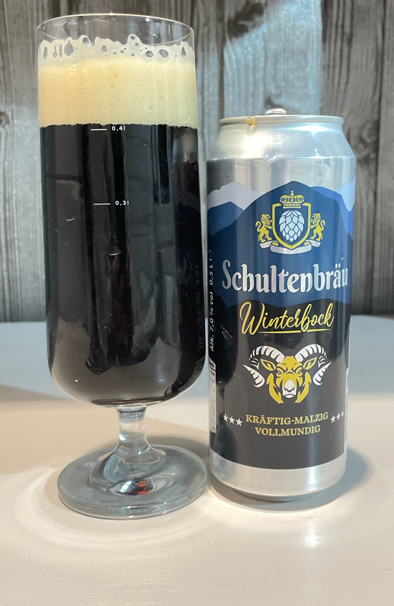 Schultenbräu Winter Bock, Frankfurter Brauhaus (TCB Beverages)