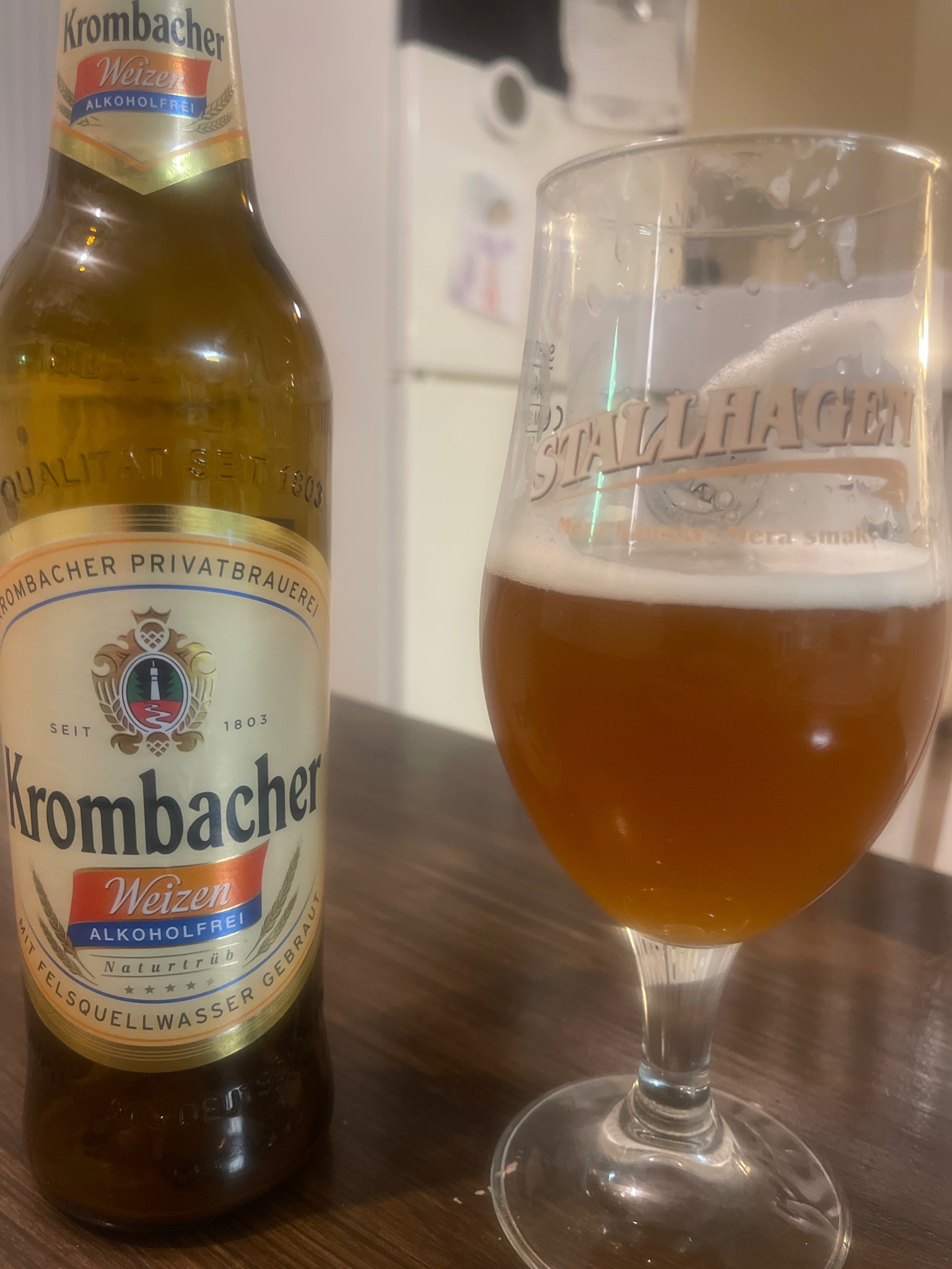 Krombacher Weizen Alkoholfrei, Krombacher Brauerei